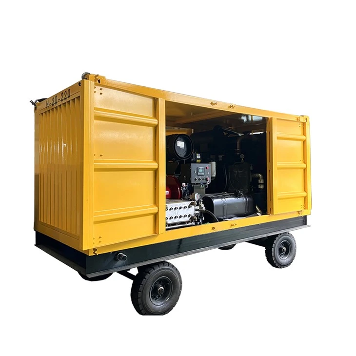 Máy phun nước làm sạch công nghiệp 140Mpa 110Lpm