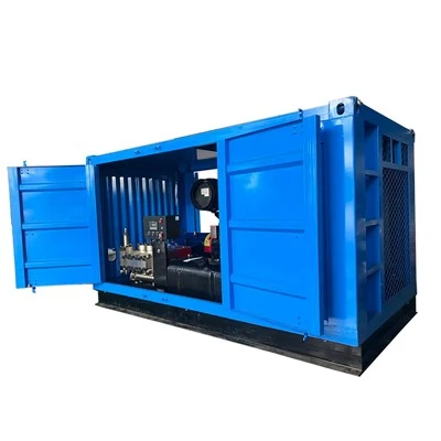 Máy phun nước thải dòng chảy cao 450Lpm 200bar